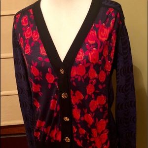 Tory Burch button down cardigan sweater